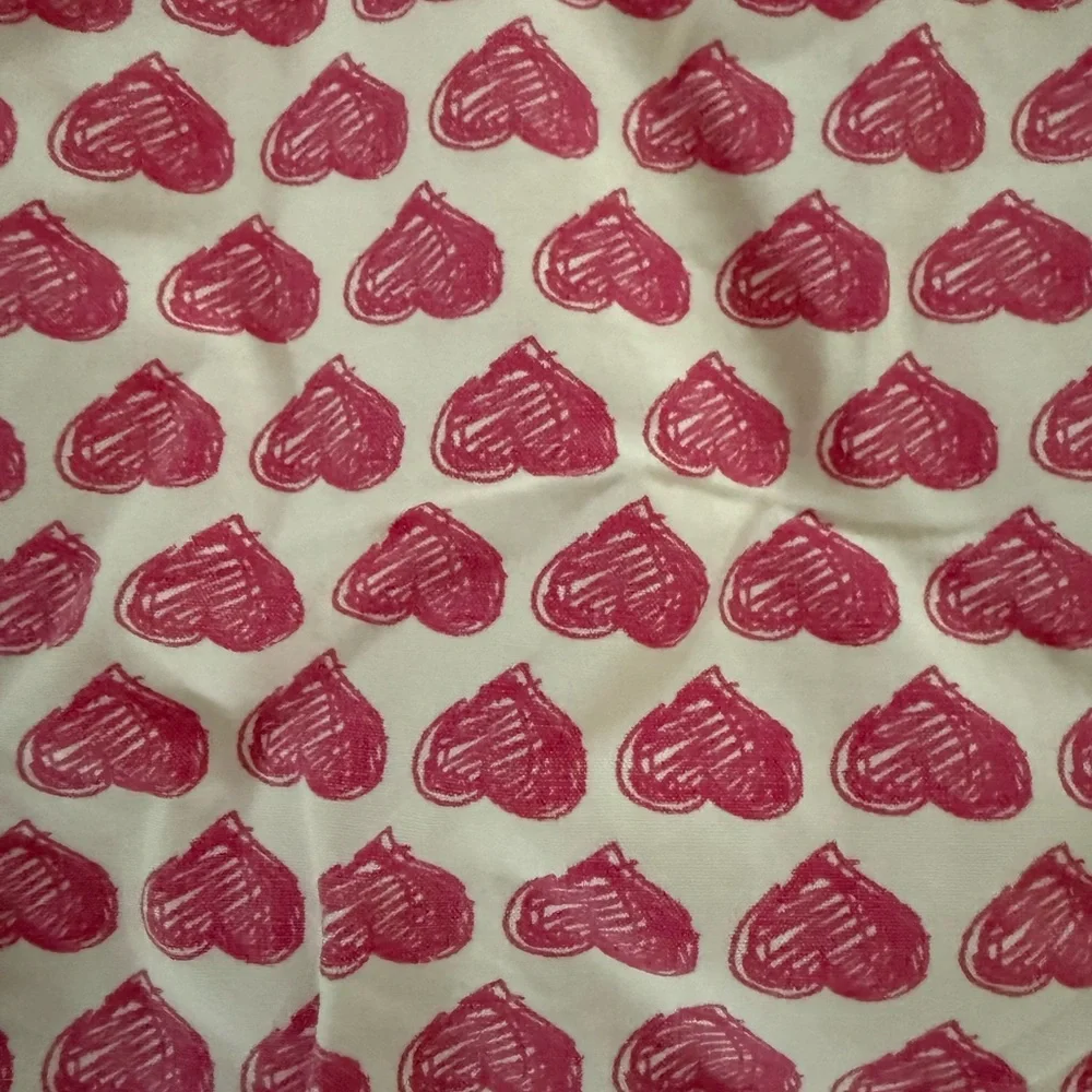Land of Nod Prints Hearts Toddler Comforter - Picture 1 of 2